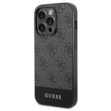 Guess 4G Stripe iPhone 14 Pro Hybride Hoesje