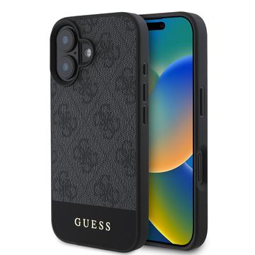 iPhone 16 Guess 4G Stripe Hybride Hoesje