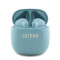 Guess Printed Classic Logo TWS Draadloze Oortelefoon - Turquoise