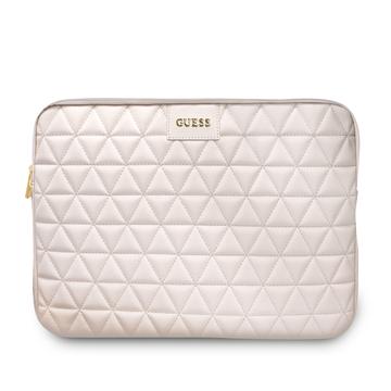 Guess Quilted Universele Laptop Mouw - 13" - Roze