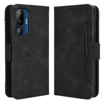 HTC U24 Pro Cardholder Series Portemonnee Hoesje - Zwart