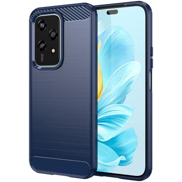 Honor 200 Lite Geborsteld TPU Hoesje - Koolstofvezel