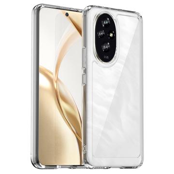 Honor 200 Krasbestendig Hybride Hoesje - Doorzichtig