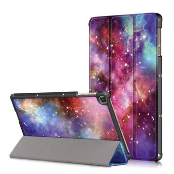 Honor Pad X8/X8 Lite Tri-Fold Series Folio Hoesje - Sterrenstelsel