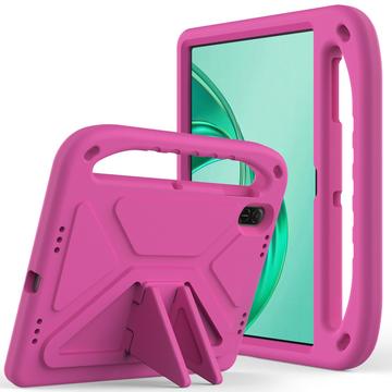 Honor Pad X8a Kinderen Schokbestendige Draaghoesje - Hot Pink