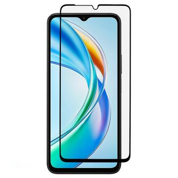 Honor X5b/X5b Plus Full Cover Glazen Screenprotector - Zwarte Rand