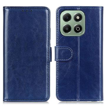 Honor X6b Portemonnee Hoesje met Magnetische Sluiting - Donkerblauw