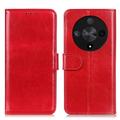 Honor Magic6 Lite/X9b Portemonnee Hoesje met Magneetsluiting - Rood