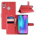 Huawei P Smart (2019) Portemonnee Hoesje met Magneetsluiting - Rood