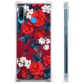 Huawei P30 Lite Hybrid Hoesje - Vintage Bloemen