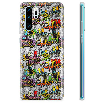 Huawei P30 Pro TPU-hoesje - Graffiti