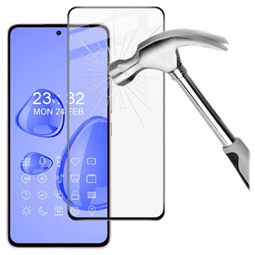 Imak Pro+ Xiaomi 12 Lite Glazen Screenprotector - Zwart