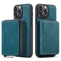 Jeehood Afneembaar 2-in-1 iPhone 14 Pro Max Hoesje met Portemonnee - Blauw