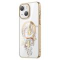 Kingxbar Myth Series iPhone 14 Plus Hoesje - Gouden Draak