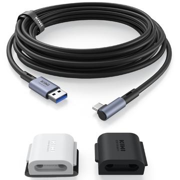 KIWI Design QL105 USB-C PC VR Link-kabel voor Meta Quest 3/3S, Pico 4 - 5Gbps/5m