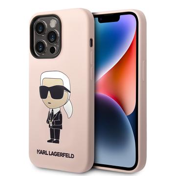 iPhone 15 Pro Karl Lagerfeld Ikonik Siliconen Hoesje