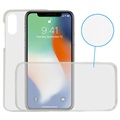 iPhone X / iPhone XS Ksix Flex 360 Bescherming TPU Case - Doorzichtig