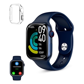 Ksix Urban 4 Mini Waterdicht Smartwatch met Sport/Gezondheid Modi - Bluetooth, IP68 - Blauw