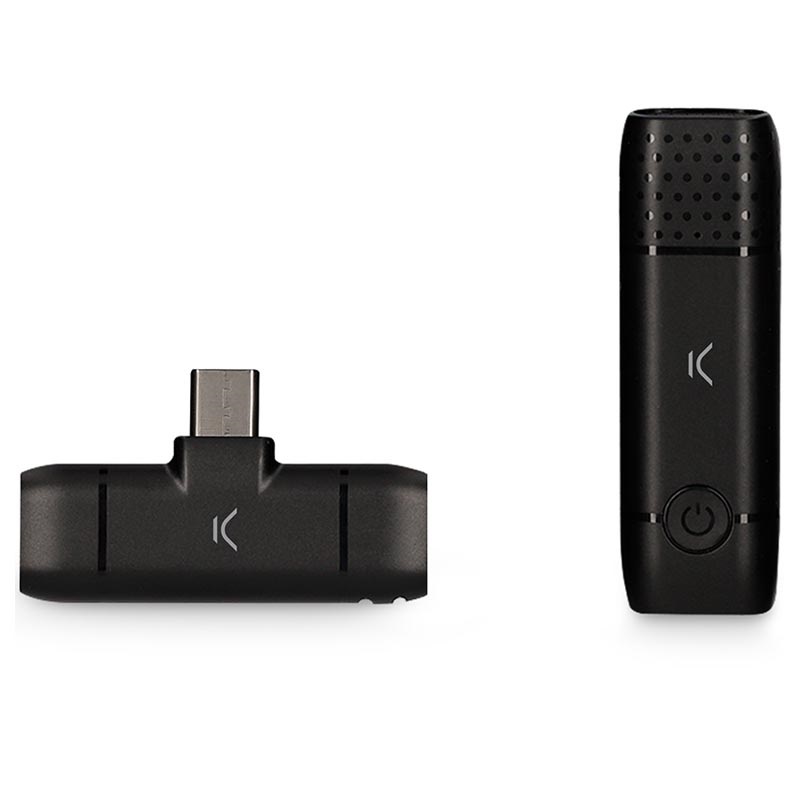 Ksix Microfoon Smartphones - USB-C - Zwart