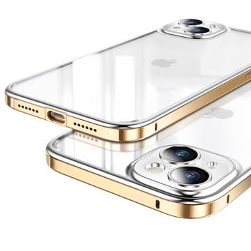 Luphie Anti-Kras iPhone 14 Hybride Hoesje (Geopende verpakking - Uitstekend) - Goud