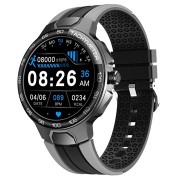 Lemonda Smart E15 Waterdichte Sport Smartwatch (Geopende verpakking - Bevredigend) - Grijs