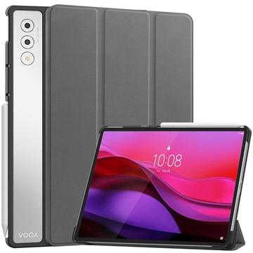 Lenovo Yoga Tab Plus Tri-Fold Series Smart Folio Hoesje - Grijs