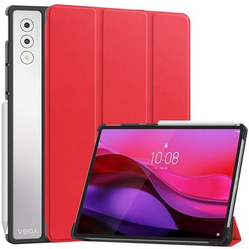 Lenovo Yoga Tab Plus Tri-Fold Series Smart Folio Hoesje - Rood