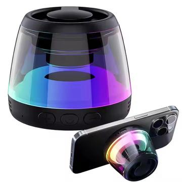 M2 Mini Magnetische Bluetooth Luidspreker met RGB Licht - Zwart