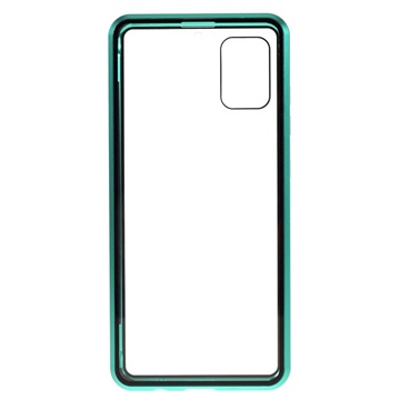 Samsung Galaxy A51 Magnetisch Cover met Gehard Glas