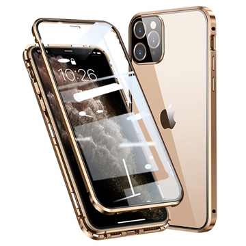 iPhone 11 Pro Magnetisch Hoesje met Gehard Glas