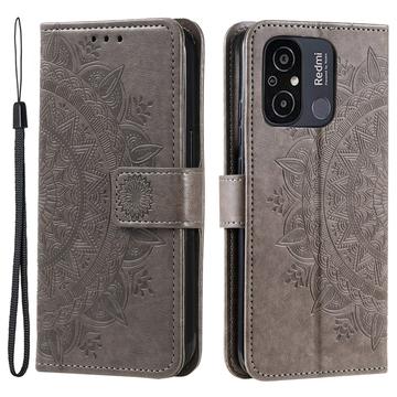 Xiaomi Redmi 12C Mandala Series Portemonnee Hoesje