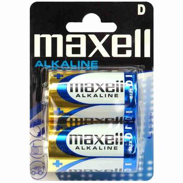 Maxell LR20/D Batterijen - 2 stuks.