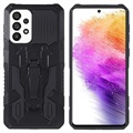 MechWarrior Project Samsung Galaxy A73 5G Hybrid Hoesje - Zwart