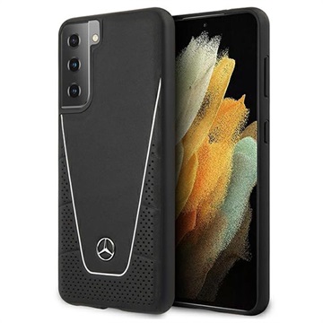 Mercedes-Benz Dynamic Line Samsung Galaxy S21 5G Cover - Zwart