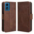 Motorola Moto G24 Power/G04/E14 Cardholder Series Portemonnee Hoesje - Bruin