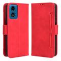 Motorola Moto G24 Power/G04/E14 Cardholder Series Portemonnee Hoesje - Rood