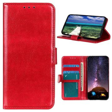 Motorola Moto G32 Portemonnee Hoesje met Magneetsluiting - Rood