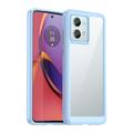 Motorola Moto G84 Anti-Shock Hybride Hoesje - Blauw