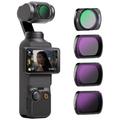 NEEWER Magnetische ND-filterset voor DJI Osmo Pocket 3 - ND16-, ND64-, ND256- en CPL-filters