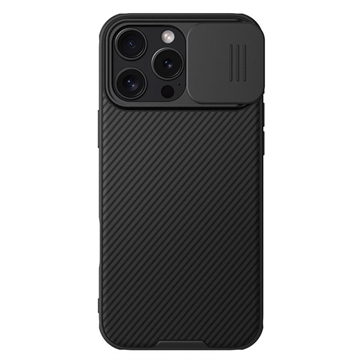 iPhone 16 Pro Nillkin CamShield Pro Hybride Hoesje - Zwart