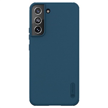 Nillkin Super Frosted Shield Pro Samsung Galaxy S22 5G Hybrid Hoesje - Blauw