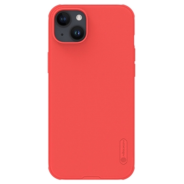 iPhone 15 Plus Nillkin Super Frosted Shield Pro Hybrid Hoesje - Rood