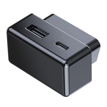 OBD autolader voor Tesla Model 3/Y - 30W USB-C, 18W USB-A