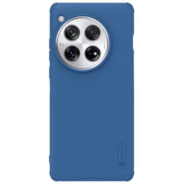 OnePlus 12 Nillkin Super Frosted Shield Pro Hybride Hoesje - Blauw