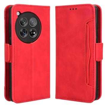 OnePlus 12R/Ace 3 Cardholder Series Portemonnee Hoesje - Rood