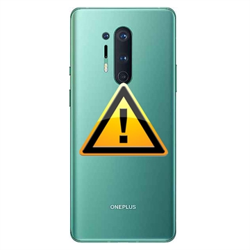 OnePlus 8 Pro Batterij Cover Reparatie - Groen