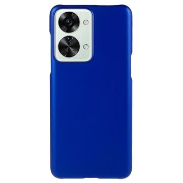 OnePlus Nord 2T Rubberen Plastic Hoesje - Blauw