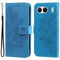 OnePlus Nord 4 Mandala Series Portemonnee-hoesje - Blauw