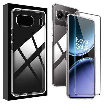 OnePlus Nord 4 Saii 2-in-1 TPU Hoesje & Glazen Screenprotector