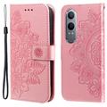 OnePlus Nord CE4 Lite/Oppo K12x Mandala Series Portemonnee-hoesje - Roze